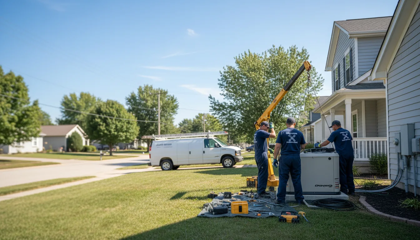 Generator Installation in Crawfordsville, IA near me